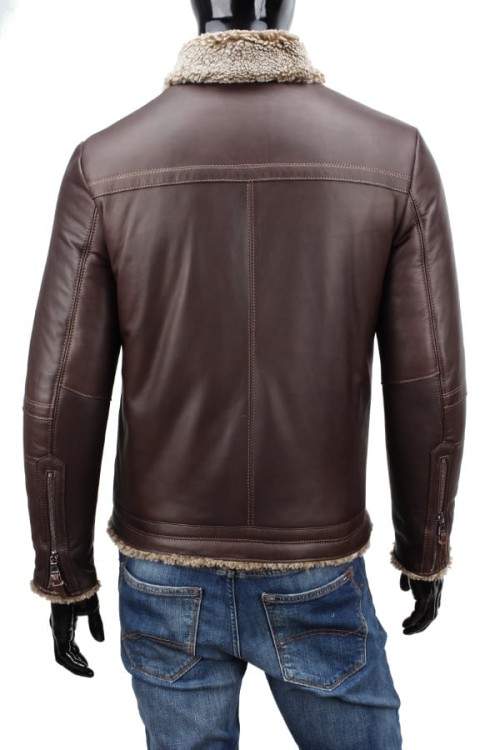 Kurtka skórzana męska - pilotka CM TMK124