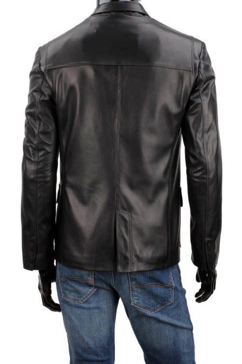 Marynarka skórzana męska ALX450