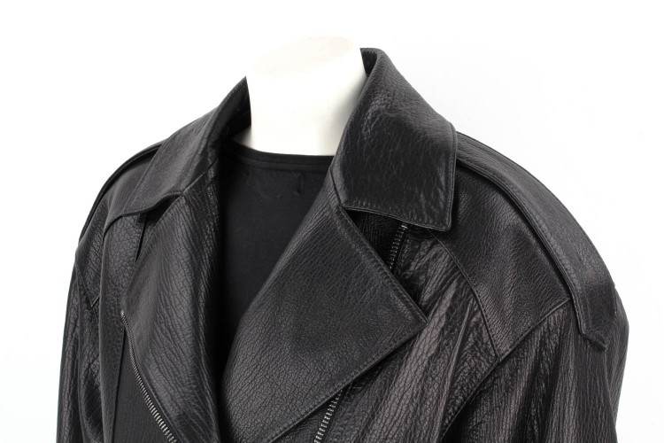 ANN951 -Rramoneska damska oversize wiązana paskiem w talii