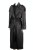 LIL951 - Długi płaszcz skórzany damski PREMIUM typu oversize
